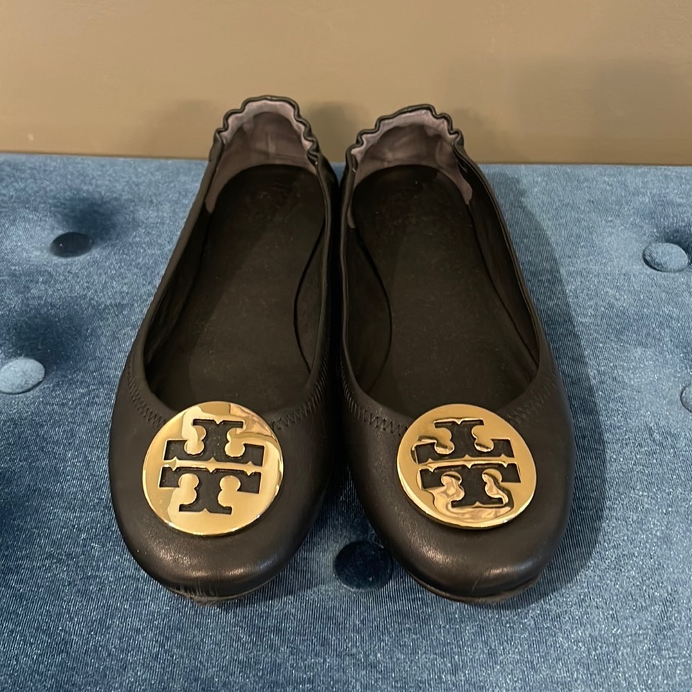 Tory Burch Minnie Black Size 11